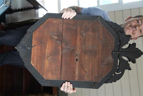 A pair of early 20th century Venetian style wall mirrors, W.1ft 10in. H.3ft 3in.